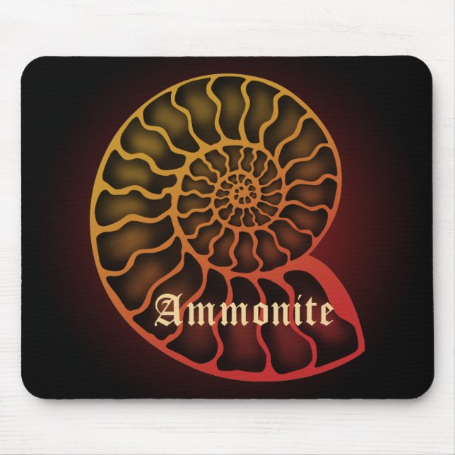 Ammonite Mousepad (Vorne)