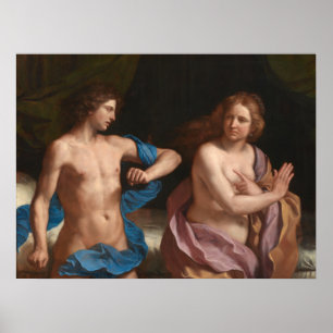 Amnon und Tamar - Guercino Kunstmuseum Poster