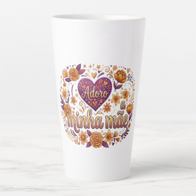 Amo a minha mãe, milchtasse (Vorderseite)