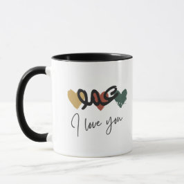 "Amo I Liebe You" Arab Uncle Coffee Tasse