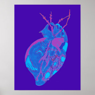 Amoeba Minx: Shockwave-Blues Poster