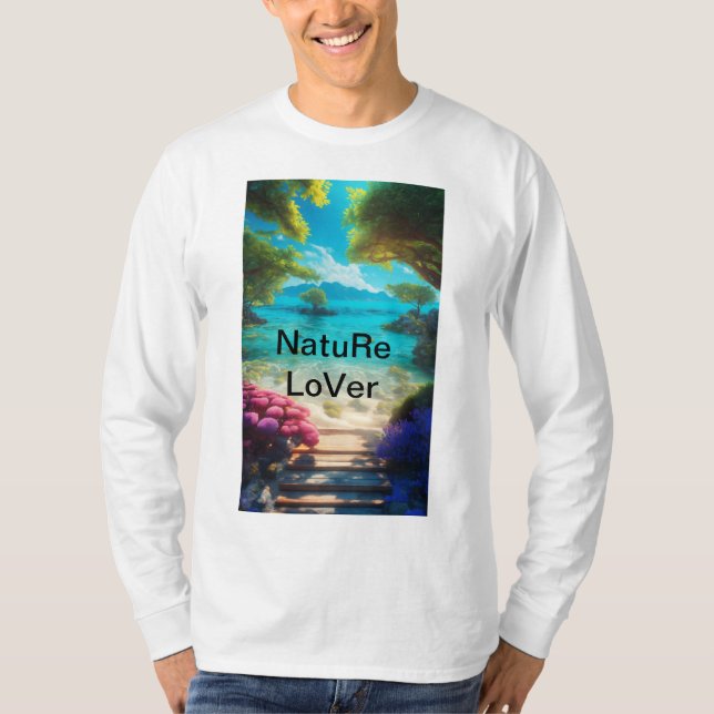 "AMOLED Vibes Printed T - Shirt - Vibranly Depth u (Vorderseite)