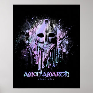 Amon Amarth Grafik-Musikgeschenk für Fans Poster