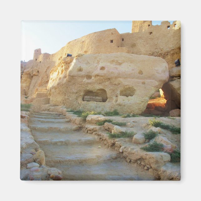 Amon-Tempel in Siwa - Orakel von Siwa Magnet (Vorne)