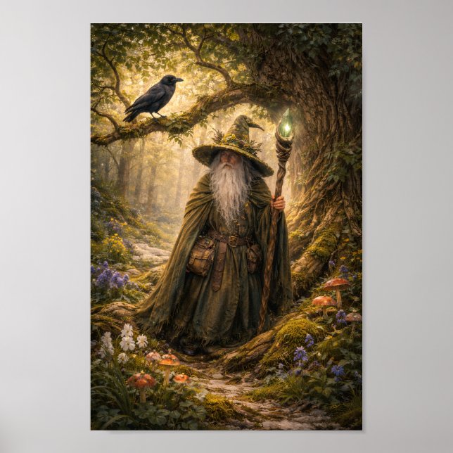 Among Mushrooms and Magic Poster (Vorne)