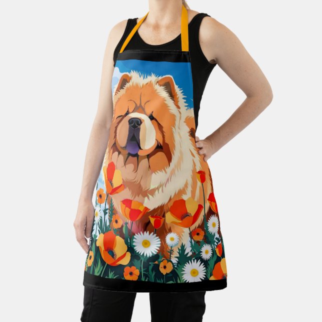 AMONG THE POPPIES Chow Schürze (InSitu)