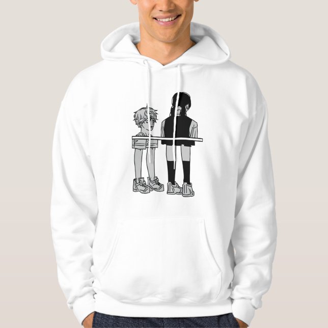 Among Us Denji & Asa  Hoodie (Vorderseite)