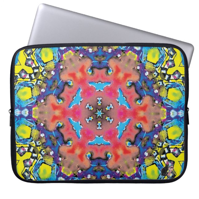 Amonium Kaleidoscope Laptop Sleeve (Vorderseite)