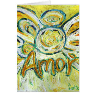 Amor Angel Grußkarte