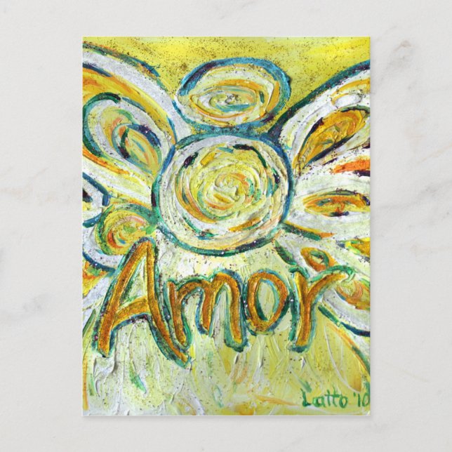 Amor Angel Postcard Postkarte (Vorderseite)