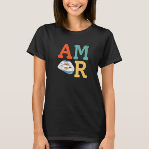 Amor Argentina Fahnenlips T-Shirt