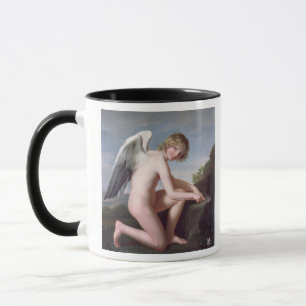 Amor, der seine Pfeile, 1798 (Öl, schärft auf Tasse