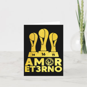 Amor Et3rno America Tricampeon Karte