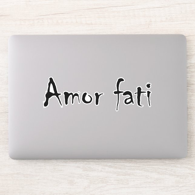 Amor fati aufkleber (Computer)