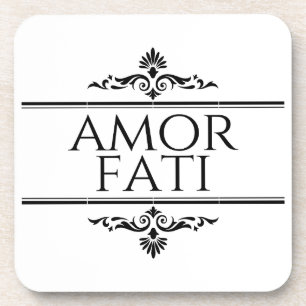 Amor Fati Getränkeuntersetzer