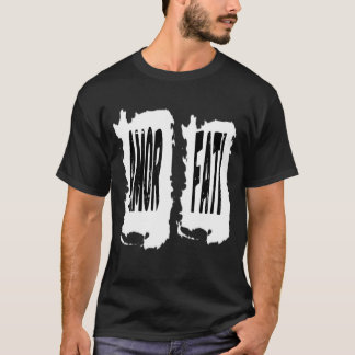 Amor Fati - Kätzchen und Welpe im Sonnenuntergang T-Shirt