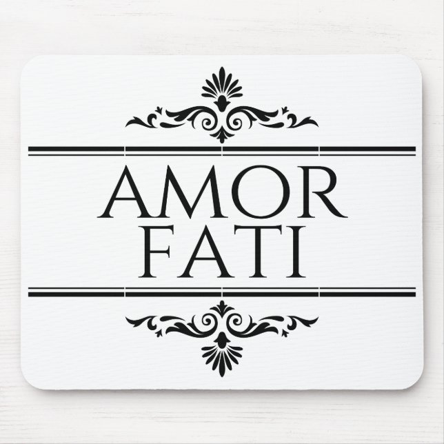 Amor Fati Mousepad (Vorne)
