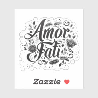 AMOR FATI Sticker