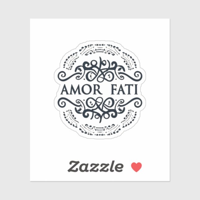 AMOR FATI Sticker (Blatt)