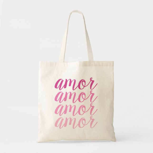 Amor in Rosa Tragetasche (Vorne)