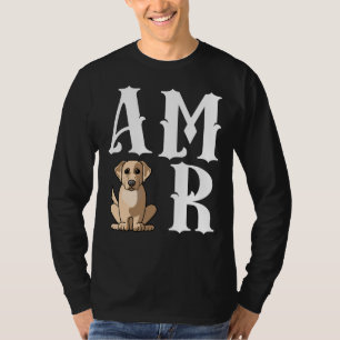 Amor Liebe Labrador Retriever Dog Mama T-Shirt