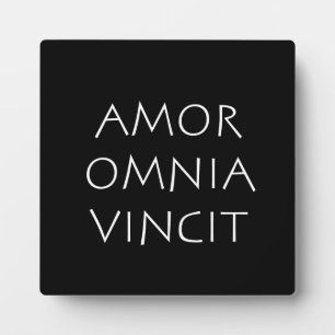 Amor Omnia Vincit Fotoplatte