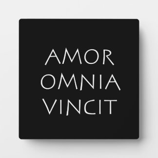 Amor Omnia Vincit Fotoplatte