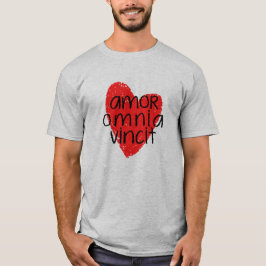 Amor Omnia Vincit (Liebe erobert alle) T - Shirt