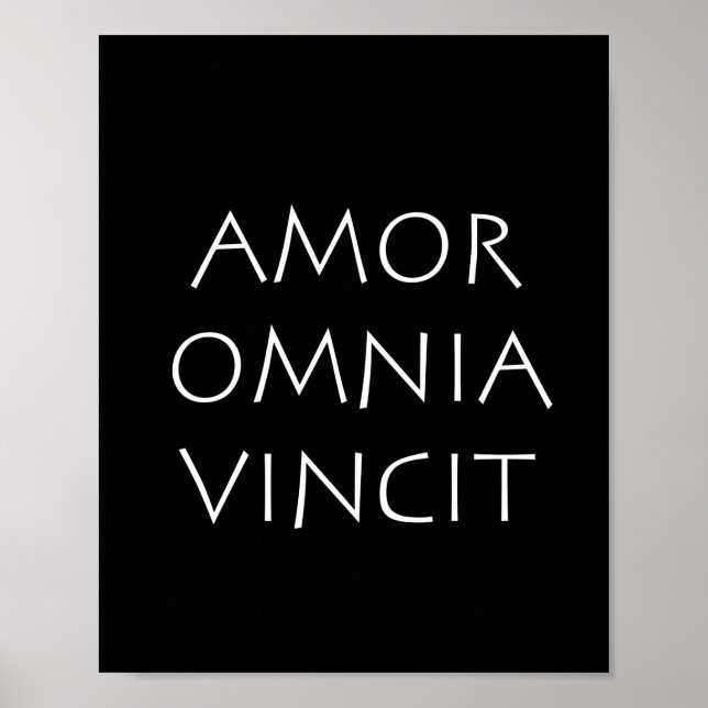 Amor Omnia Vincit Poster (Vorne)