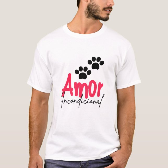 Amor por pet T-Shirt (Vorderseite)