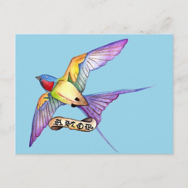 Amor Postkarte (Vorderseite)