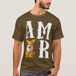 Amor Spanisch der Liebe Pembroke Corgi Mama T-Shirt