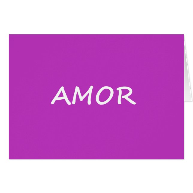 Amor, Spanische Liebe (Vorderseite (Horizontal))