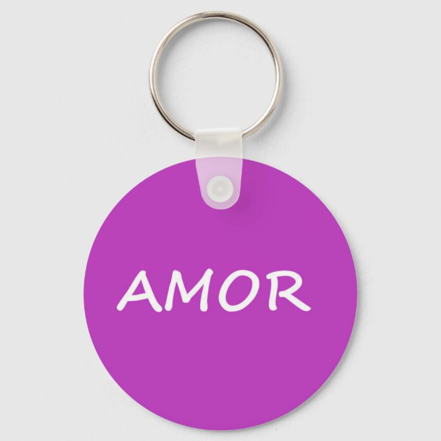 Amor, Spanische Liebe Schlüsselanhänger (Vorderseite)