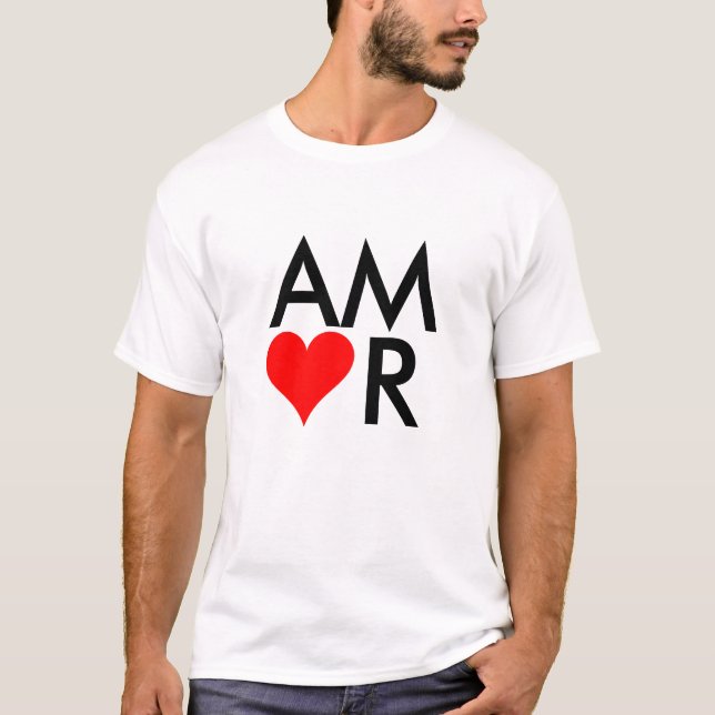 AMOR T-Shirt (Vorderseite)