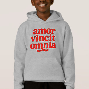 Amor vincit omnia hoodie
