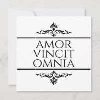 Amor Vincit Omnia - Liebe erobert alle