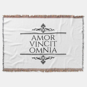 Amor Vincit Omnia Liebe erobert alle lateinischen  Decke