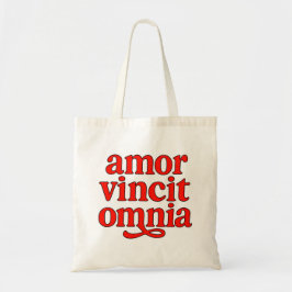 Amor vincit omnia tragetasche