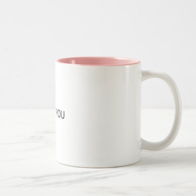 Amor Zweifarbige Tasse (Rechts)