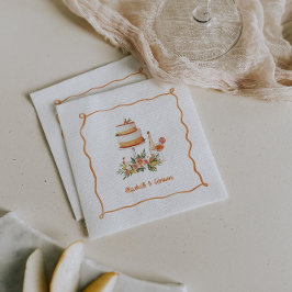 Amore & Aranci | Sweet Citrus Wedding Napkins Serviette