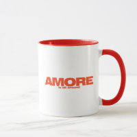 Amore is everywhere Mug Cup inpirational