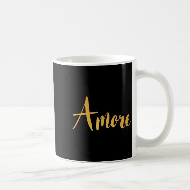 Amore - Italian Love Valentine's Day  Kaffeetasse (Rechts)