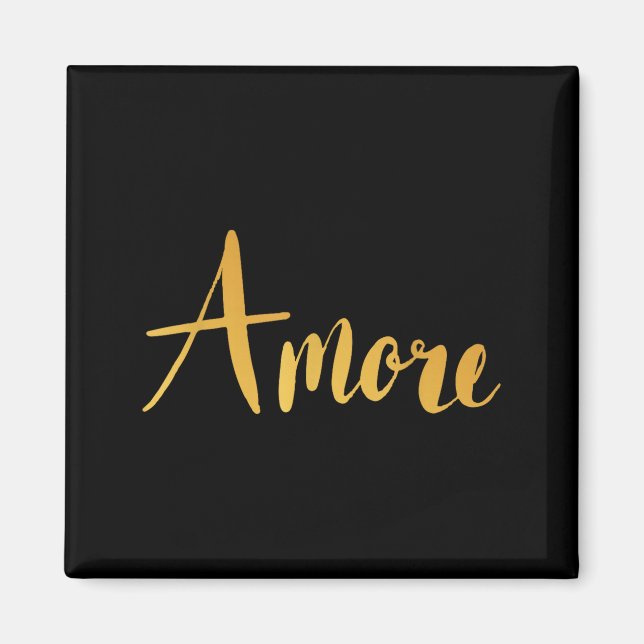 Amore - Italian Love Valentine's Day  Magnet (Vorne)