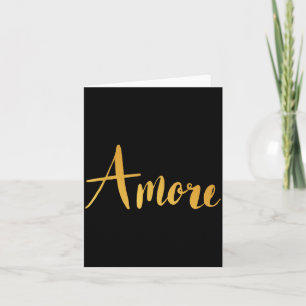 Amore - Italienische Liebe Valentinstag Karte