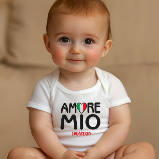 AMORE MIO.ai Baby Bodysuit Baby Strampler