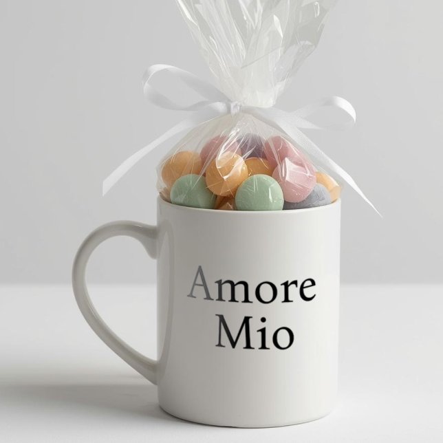 Amore Mio Chic Baby Shower Keepsake Kaffeetasse (Amore Mio - Baby Shower Keepsake Favor Mug)