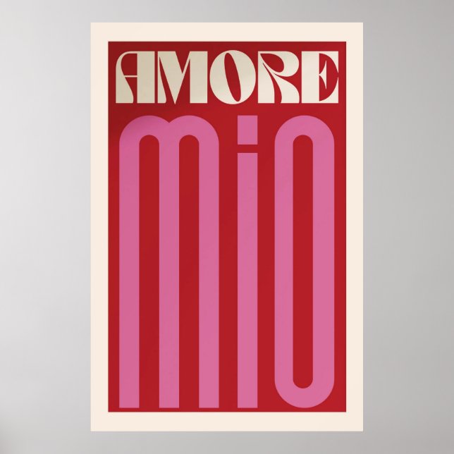 Amore Mio Poster (Vorne)