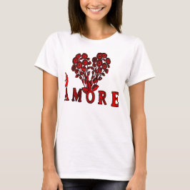 AMORE-, Trägershirt T-Shirt