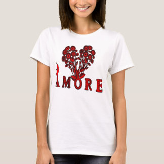 AMORE-, Trägershirt T-Shirt